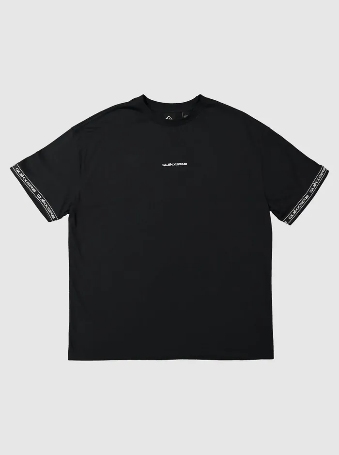 Men Quiksilver Tees Quik X Stab 90s TShirt Black