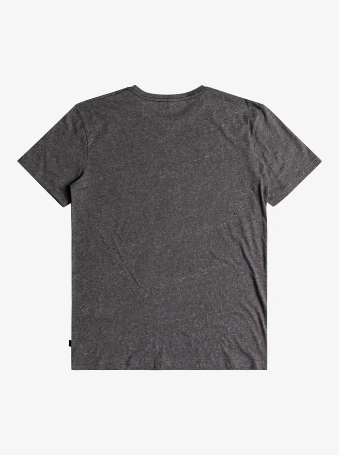 Men Quiksilver Tees Scenic Recovery TShirt Charcoal Heather