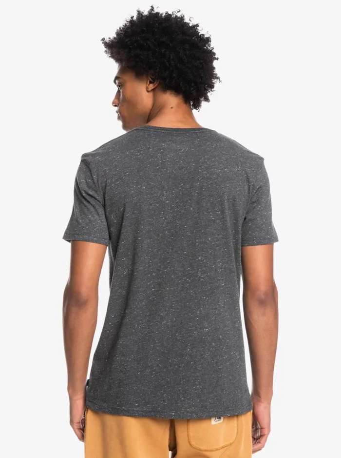Men Quiksilver Tees Scenic Recovery TShirt Charcoal Heather