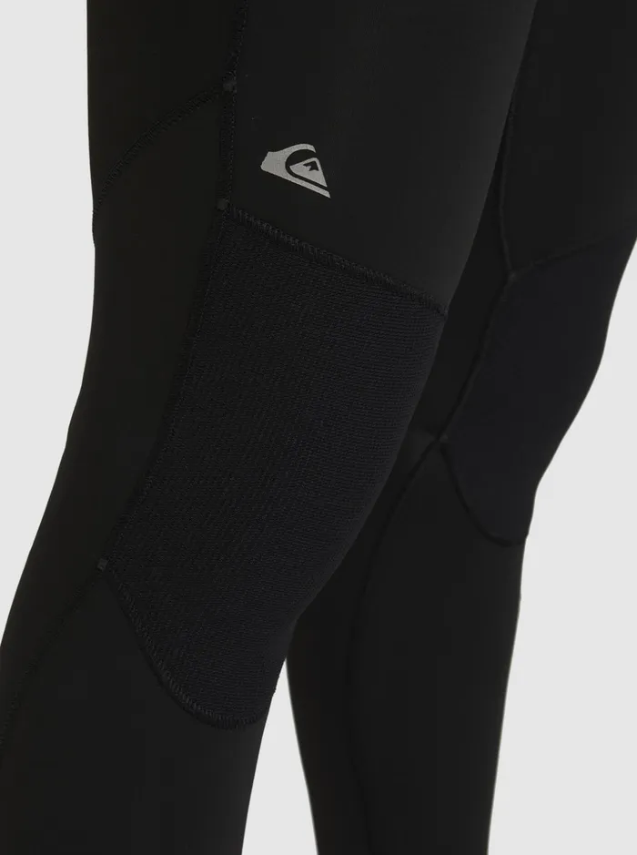 Men Quiksilver Wetsuits 32 Everyday Sessions Back Zip Wetsuit Black