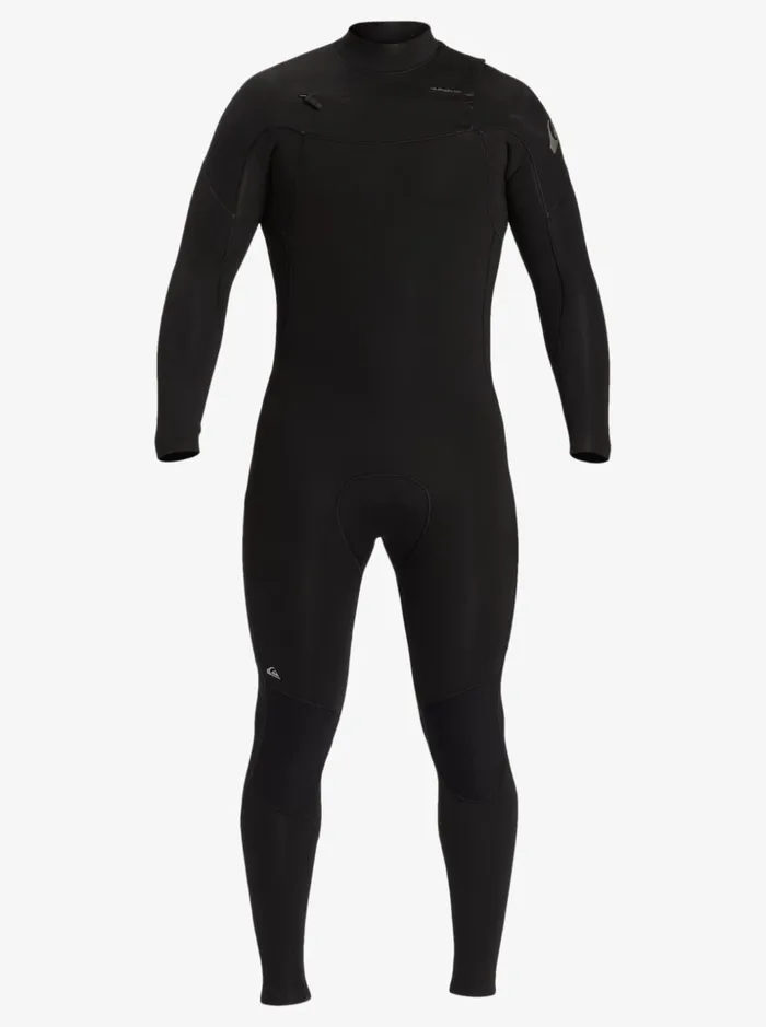 Men Quiksilver Wetsuits 543 Everyday Sessions ChestZip Wetsuit Black Men Quiksilver Wetsuits 543 Everyday Sessions ChestZip Wetsuit Black