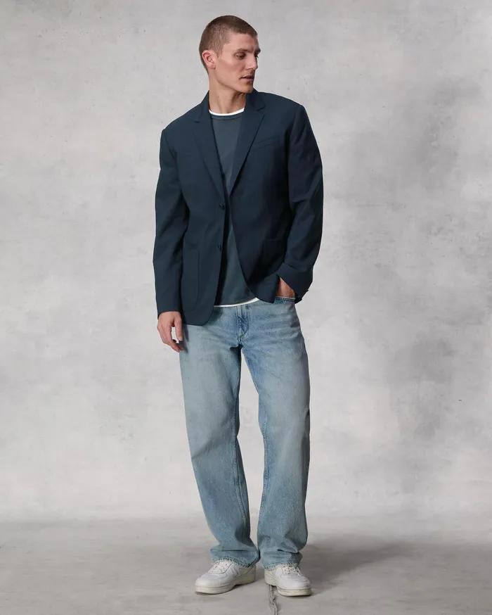 Men Rag and Bone Blazers Shift Cotton Blazer Salute