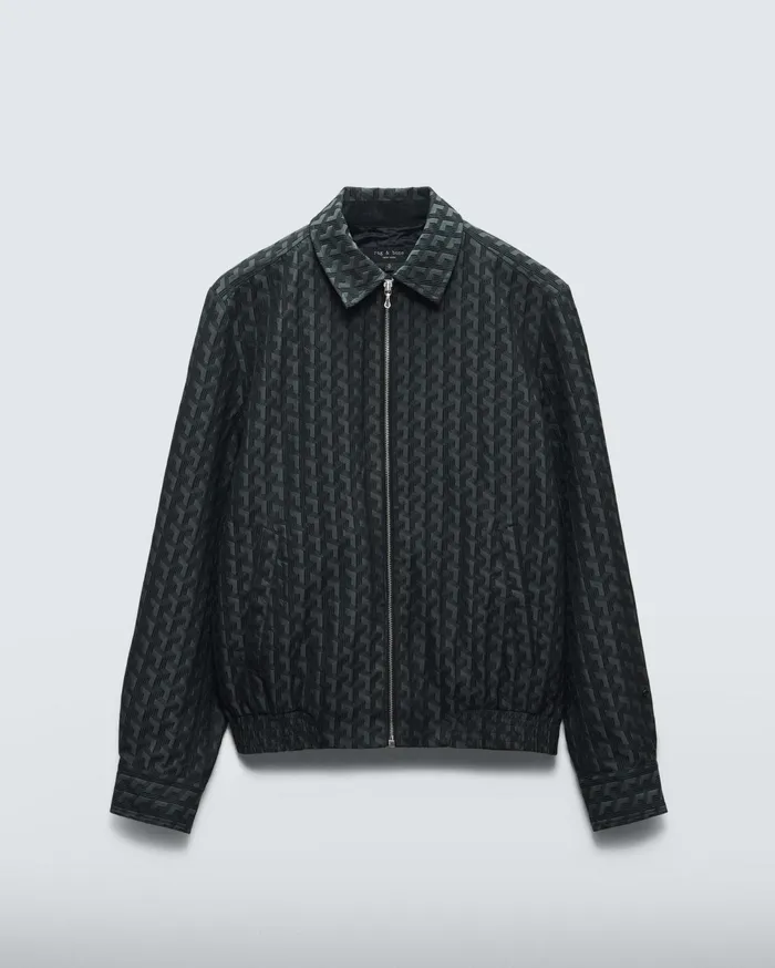 Men Rag and Bone Coats and Jackets Irving Italian Jacquard Jacket Navy Gemma Geo Men Rag and Bone Coats and Jackets Irving Italian Jacquard Jacket Navy Gemma Geo