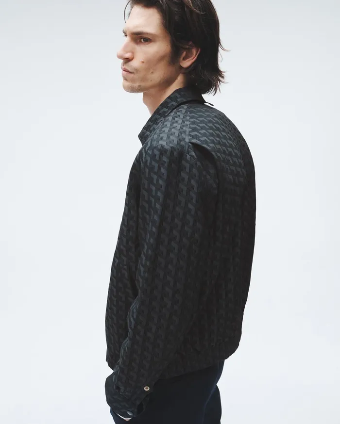 Men Rag and Bone Coats and Jackets Irving Italian Jacquard Jacket Navy Gemma Geo Men Rag and Bone Coats and Jackets Irving Italian Jacquard Jacket Navy Gemma Geo