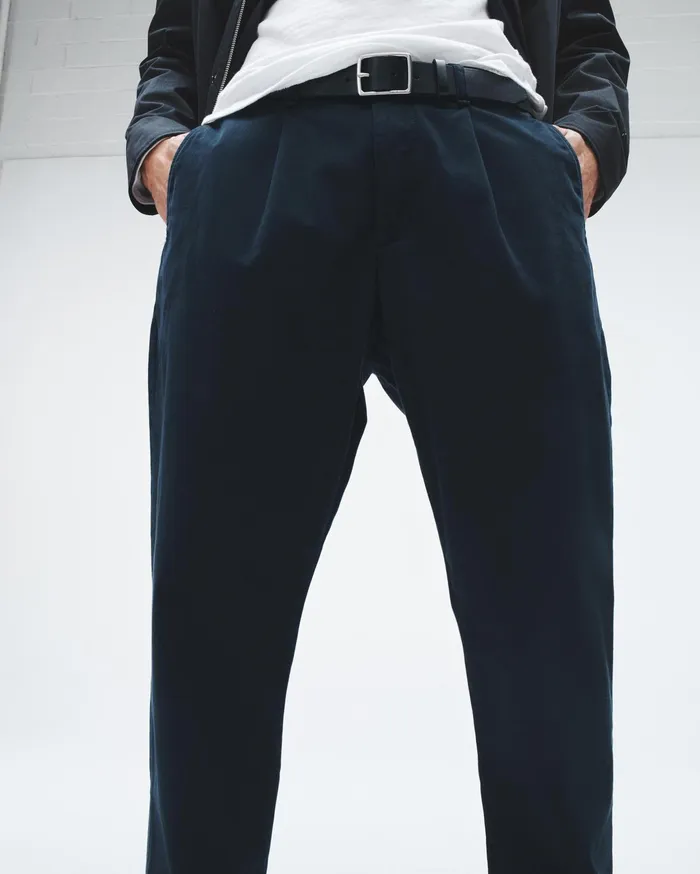 Men Rag and Bone Pants Pleated Cotton Chino Salute Men Rag and Bone Pants Pleated Cotton Chino Salute