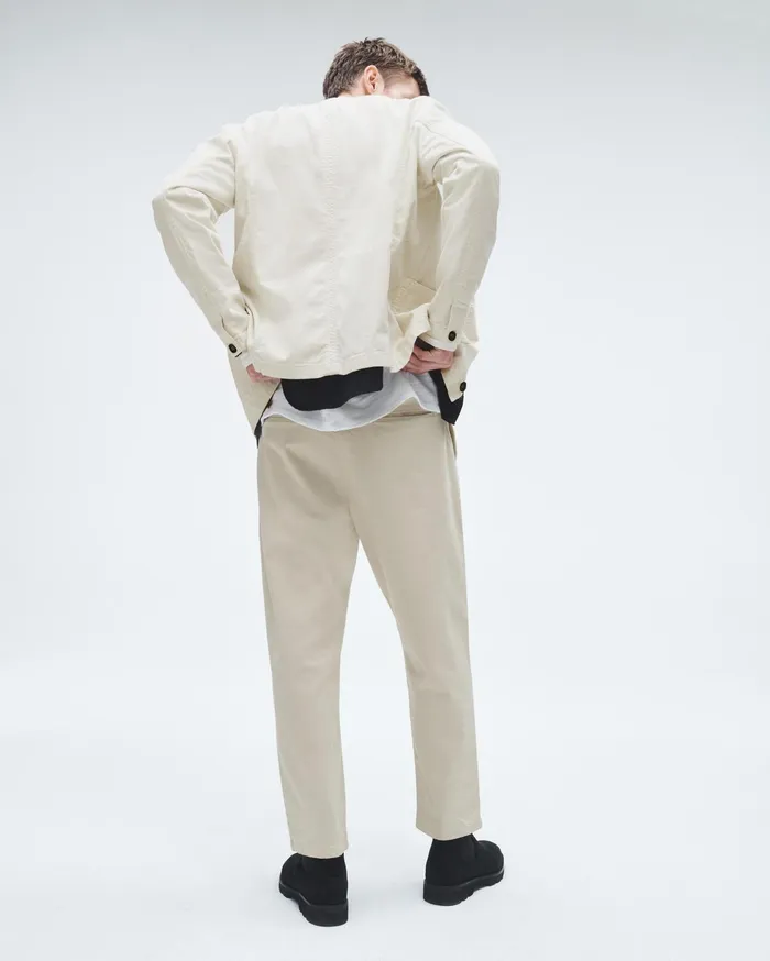 Men Rag and Bone Pants Pleated Cotton Chino Turtledove Men Rag and Bone Pants Pleated Cotton Chino Turtledove