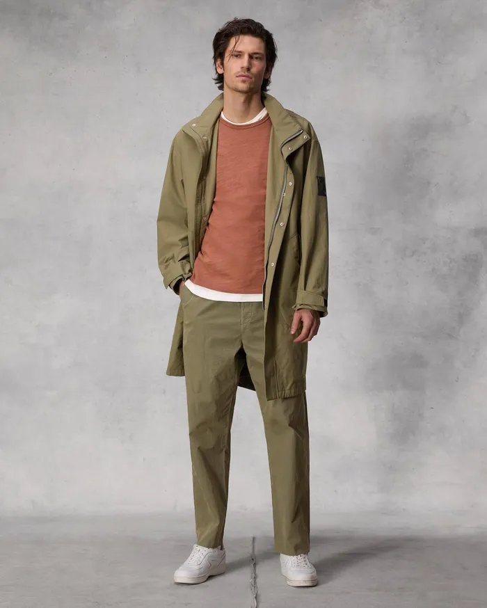 Men Rag and Bone TShirts Classic Flame Tee Clay