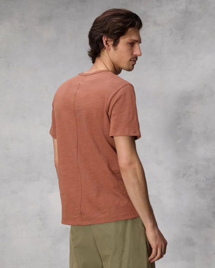 Men Rag and Bone TShirts Classic Flame Tee Clay