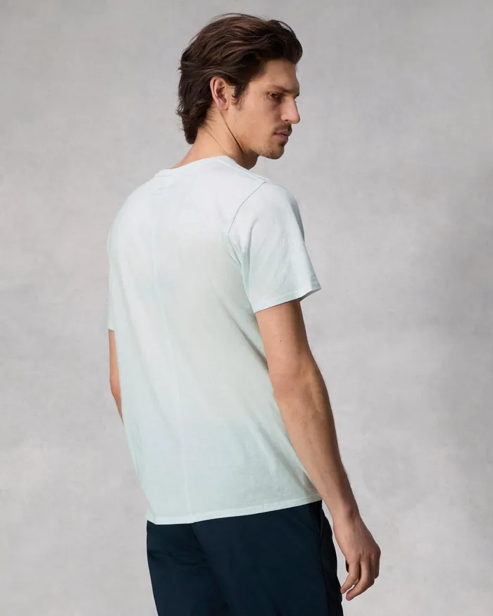 Men Rag and Bone TShirts Zero Gravity Classic Tee Sky Blue Men Rag and Bone TShirts Zero Gravity Classic Tee Sky Blue