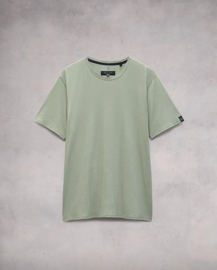 Men Rag and Bone TShirts Zero Gravity Classic Tee Vetiver Men Rag and Bone TShirts Zero Gravity Classic Tee Vetiver