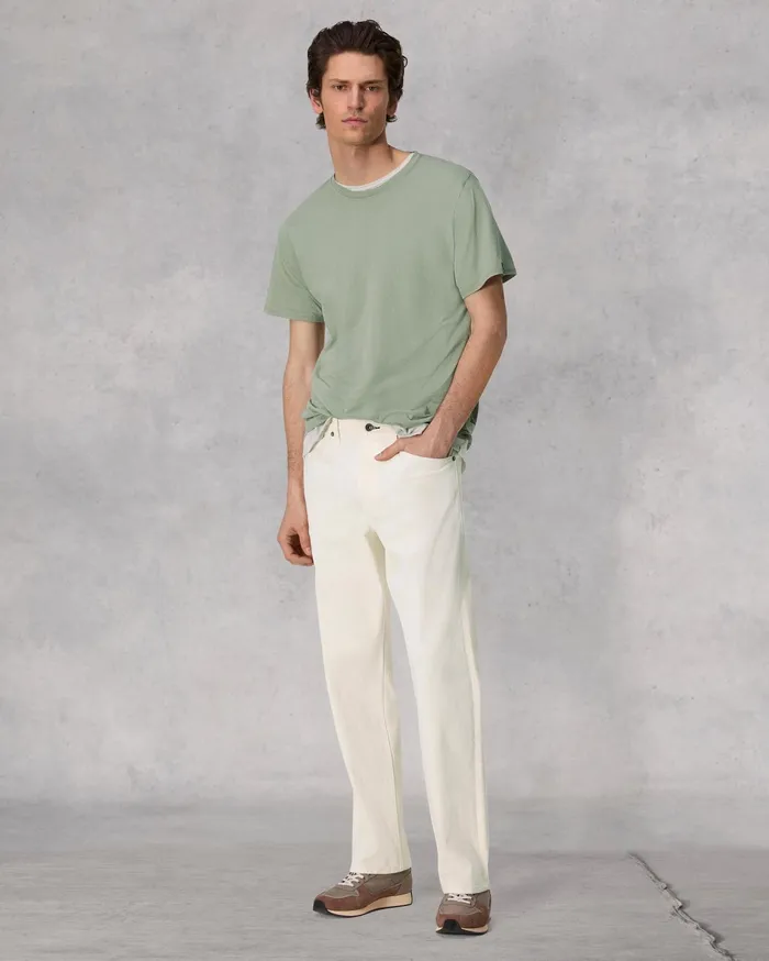 Men Rag and Bone TShirts Zero Gravity Classic Tee Vetiver Men Rag and Bone TShirts Zero Gravity Classic Tee Vetiver