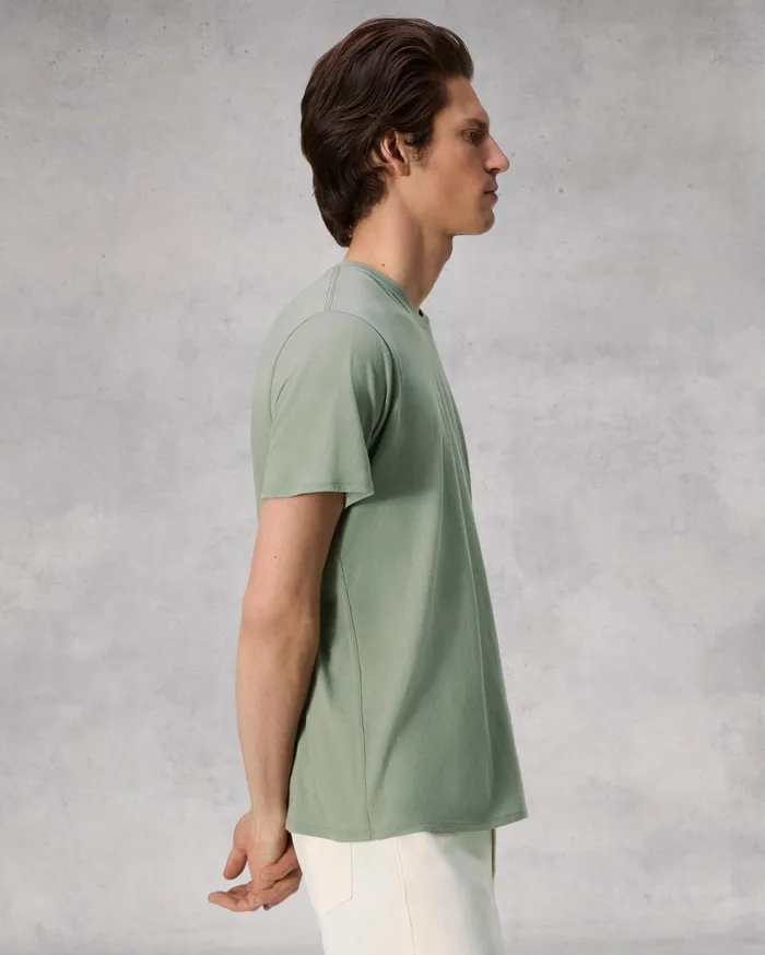 Men Rag and Bone TShirts Zero Gravity Classic Tee Vetiver Men Rag and Bone TShirts Zero Gravity Classic Tee Vetiver