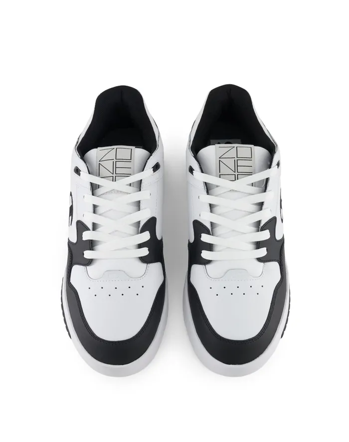 MenS Zn80 Low Shoes Whiteblack Men Champion Court