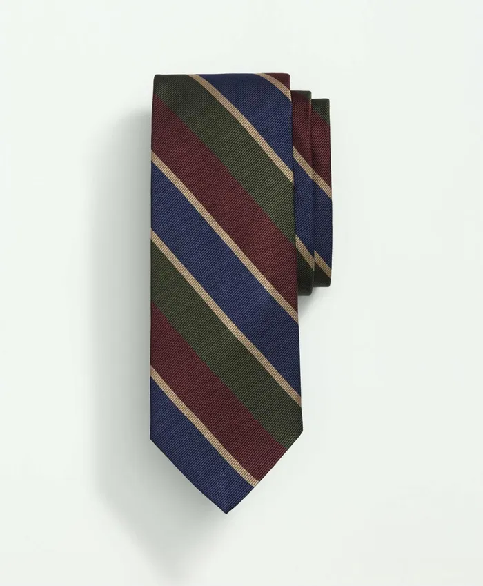 Men Silk Blod TriColor Striped Tie Burgundyblue Brooks Brothers Ties and Pocket Squares Men Silk Blod TriColor Striped Tie Burgundyblue Brooks Brothers Ties and Pocket Squares