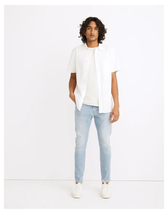 Men Skinny Jeans In Hodgson Wash Hodgson Wash Madewell Jeans