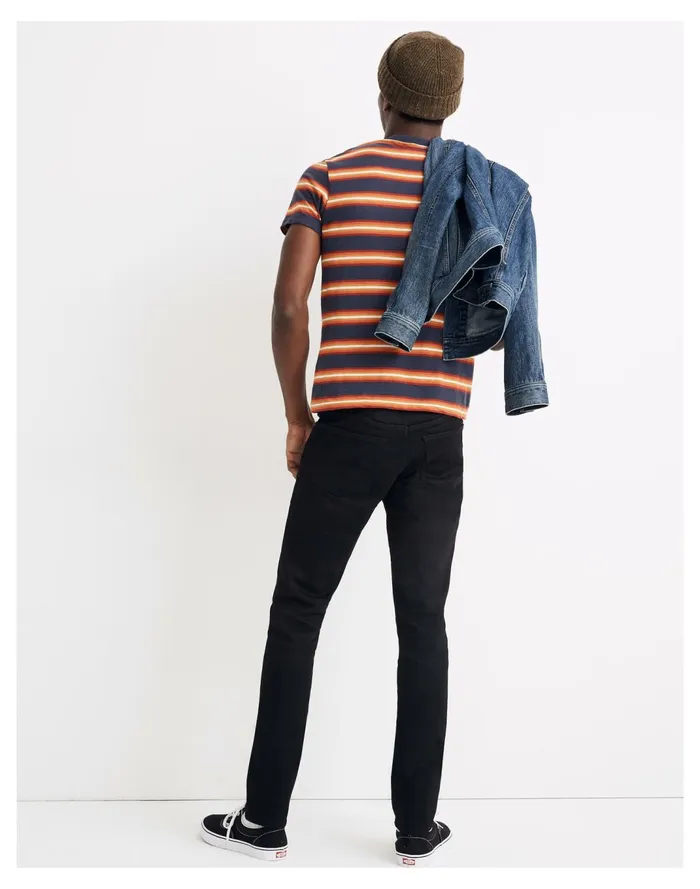 Men Slim Jeans In Black Wash Black Madewell Jeans Men Slim Jeans In Black Wash Black Madewell Jeans