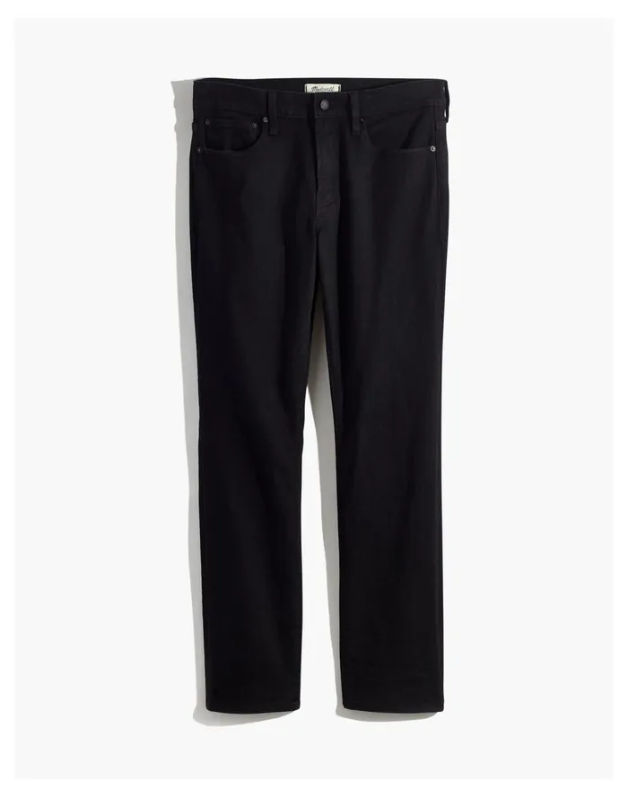 Men Slim Jeans In Black Wash Black Madewell Jeans Men Slim Jeans In Black Wash Black Madewell Jeans
