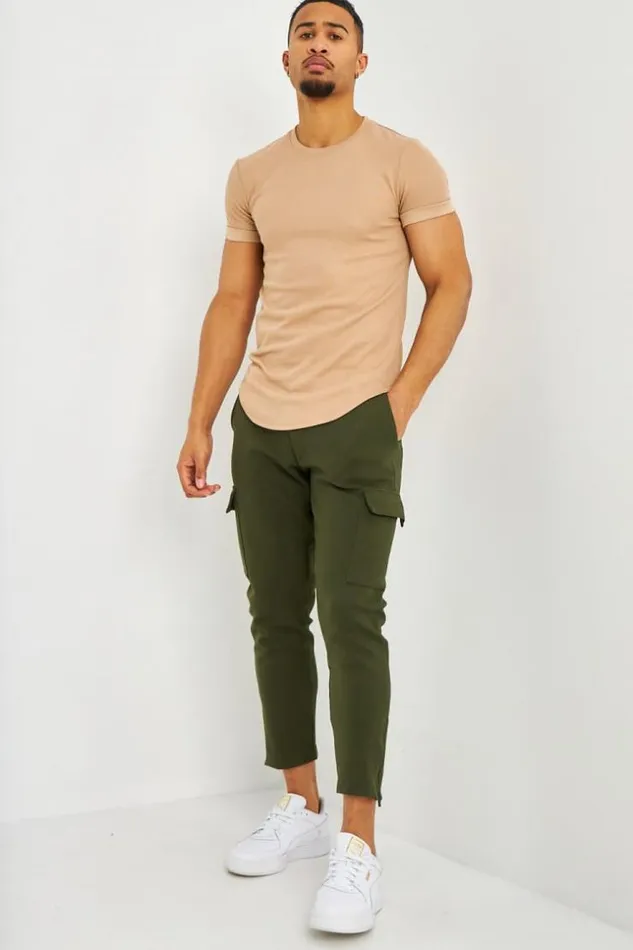Men TShirt Ctel Beige Fonc Manches Courtes Revers Darkbeige Brentiny Paris TShirts Men TShirt Ctel Beige Fonc Manches Courtes Revers Darkbeige Brentiny Paris TShirts