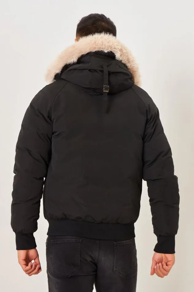 Men TShirt Marron pais Relief Black Brentiny Paris Parkas And Down Jackets