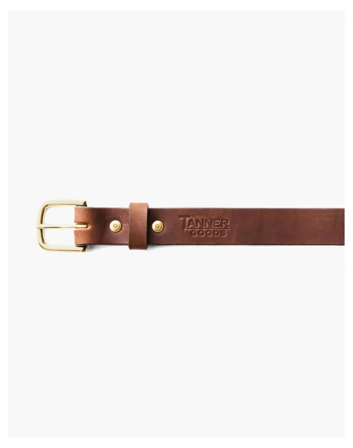 Men Tanner Goods Classic Belt Brown Madewell Belts