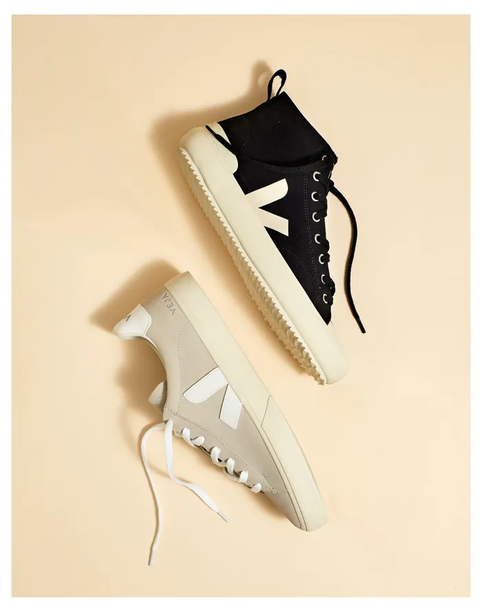 Men Veja Nova High Top Sneakers In Canvas Black Pierre Madewell Sneakers Men Veja Nova High Top Sneakers In Canvas Black Pierre Madewell Sneakers