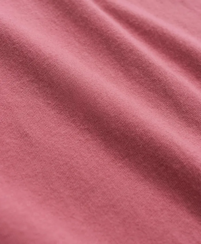 Men Washed Cotton Jersey Polo Shirt Dark Pink Brooks Brothers Polo and Rugby Shirts
