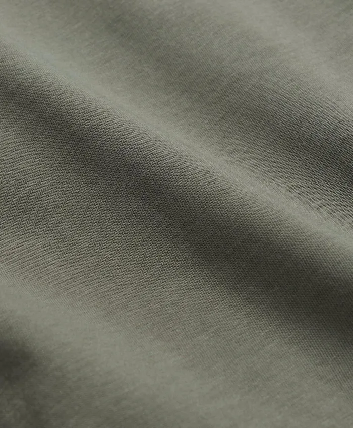 Men Washed Supima Cotton Pocket Crewneck TShirt Medium Green Brooks Brothers TShirts and Sweats