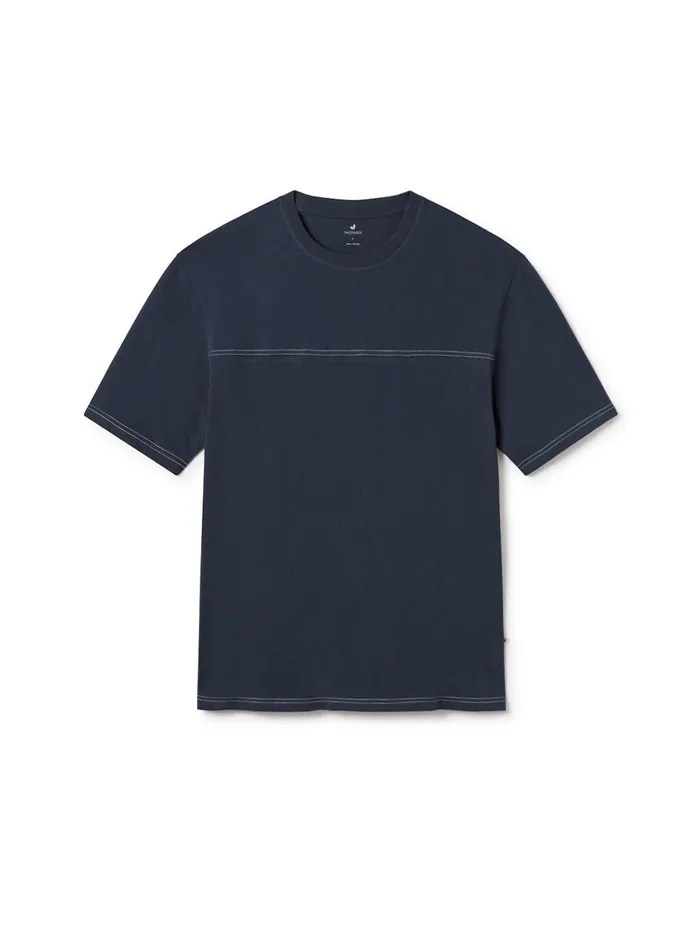 Men Whidbey 8211 Dark Navy TWOTHIRDS TShirts