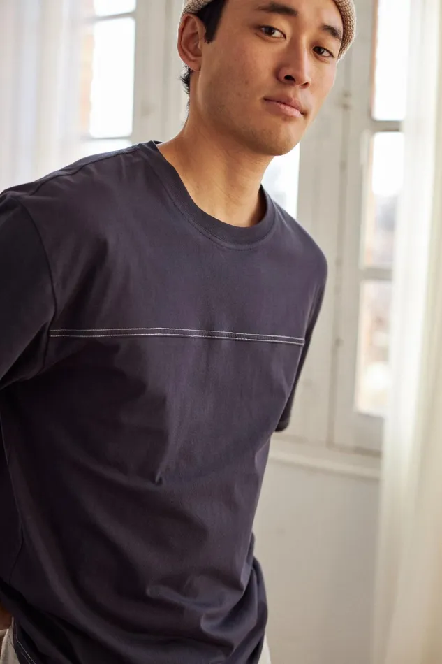 Men Whidbey 8211 Dark Navy TWOTHIRDS TShirts