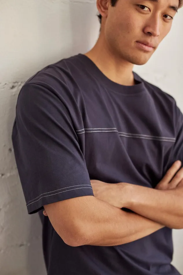 Men Whidbey 8211 Dark Navy TWOTHIRDS TShirts