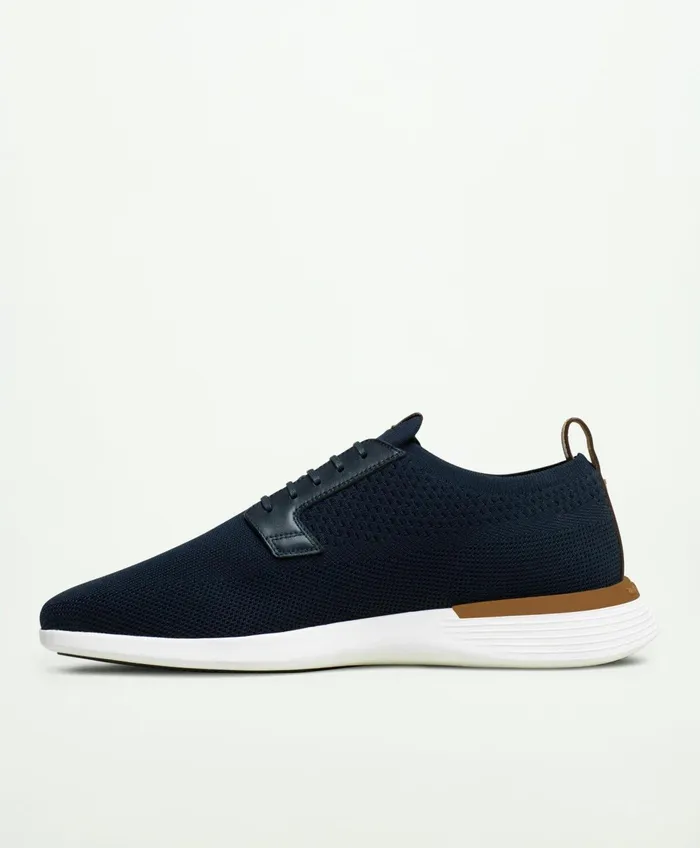 Men Wolf and Shepherd Swiftknit Derby Navywhite Brooks Brothers Shoes