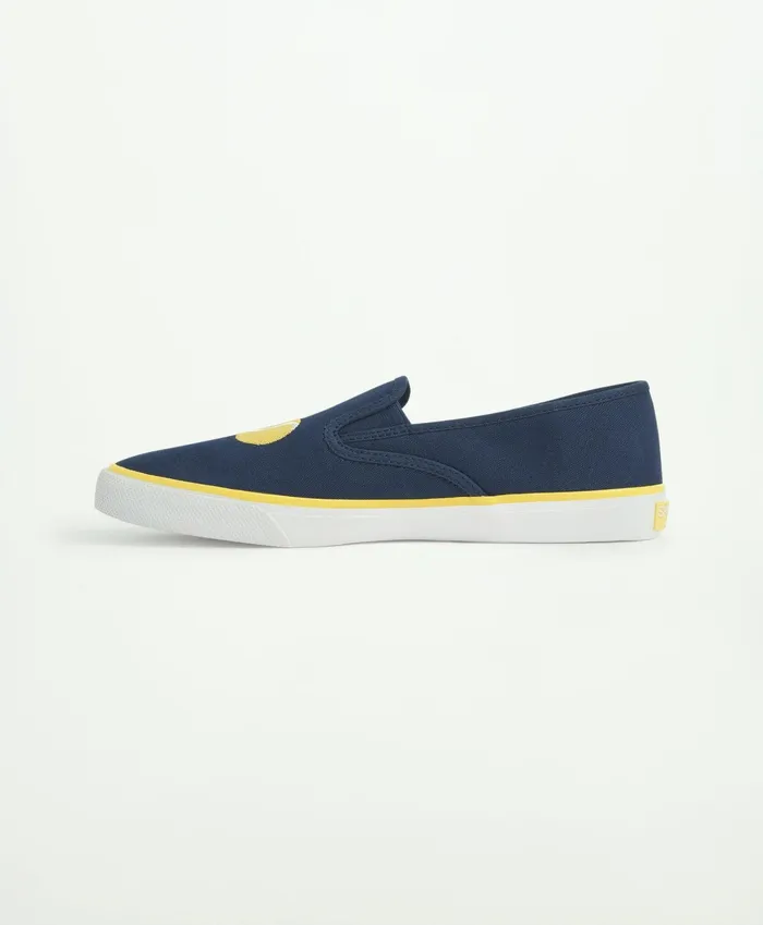 MenWomen Sperry X Brooks Brothers 034Love034 Slip On Navy Brooks Brothers Shoes and Belts