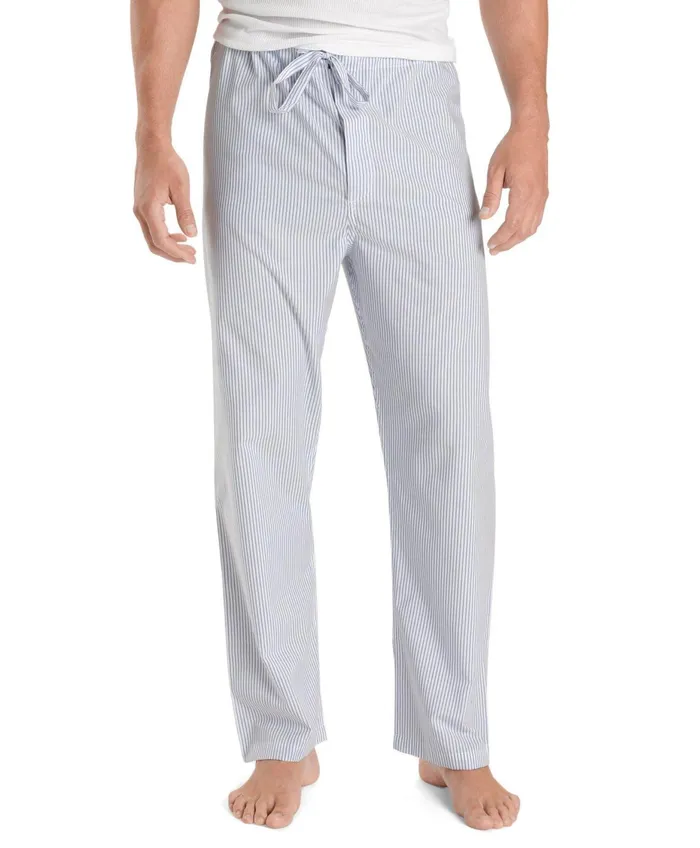 Men WrinkleResistant Blue Stripe Pajamas Light Blue Brooks Brothers Pajamas and Robes Men WrinkleResistant Blue Stripe Pajamas Light Blue Brooks Brothers Pajamas and Robes