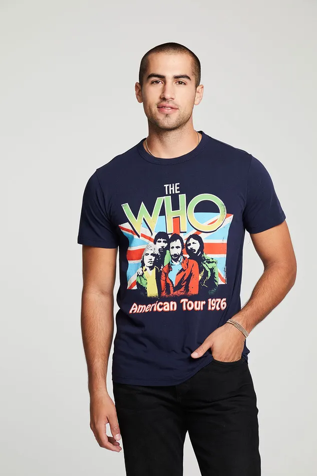 Mens Tops Chaser Brand The Who American Tour