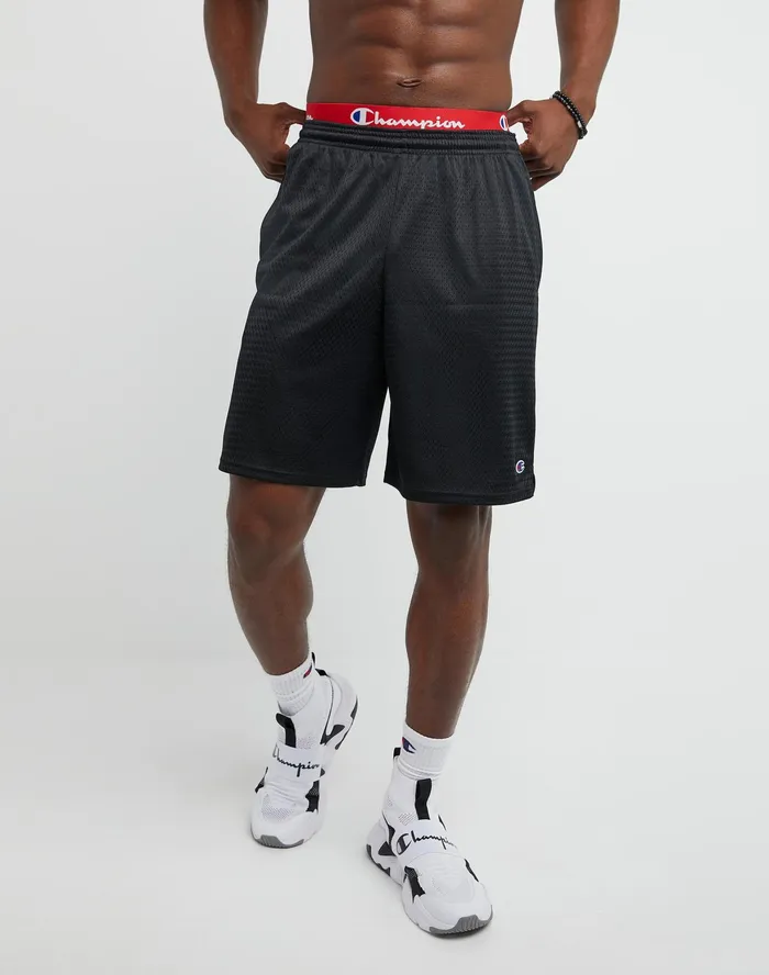 Mesh Shorts 9034 Black Men Champion Shorts
