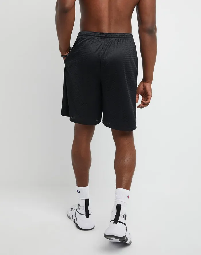 Mesh Shorts 9034 Black Men Champion Shorts