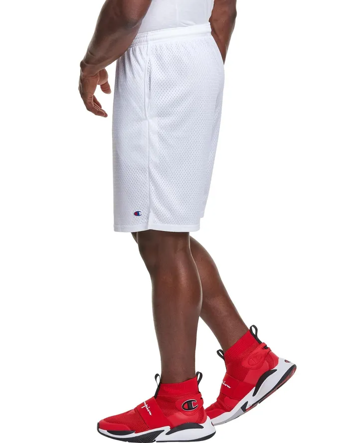 Mesh Shorts 9034 White Men Champion Shorts
