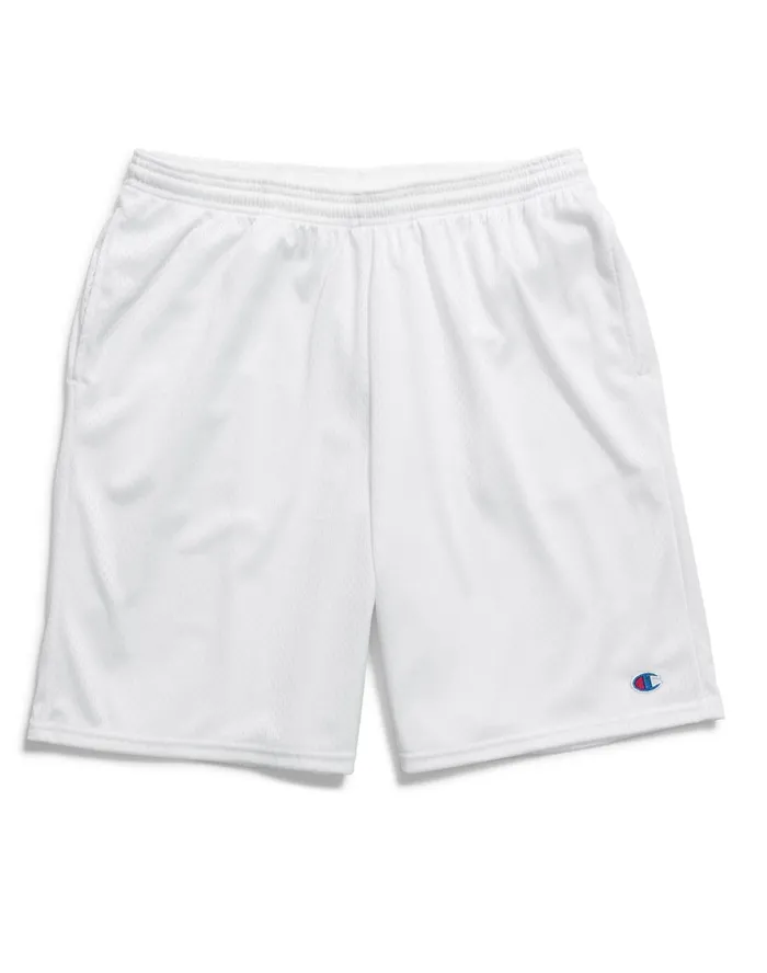 Mesh Shorts 9034 White Men Champion Shorts
