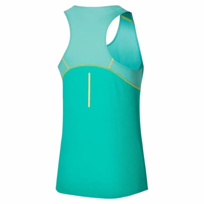 Mizuno Aero Tank Blue Turquoise Women Tops Mizuno Aero Tank Blue Turquoise Women Tops