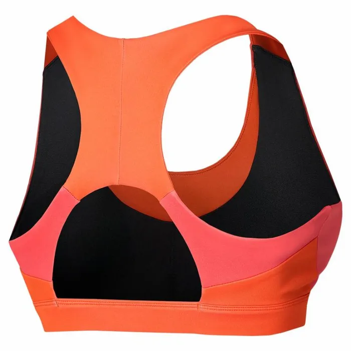 Mizuno Alpha Padded Bra Dubarry Red Women Sports Bras Mizuno Alpha Padded Bra Dubarry Red Women Sports Bras