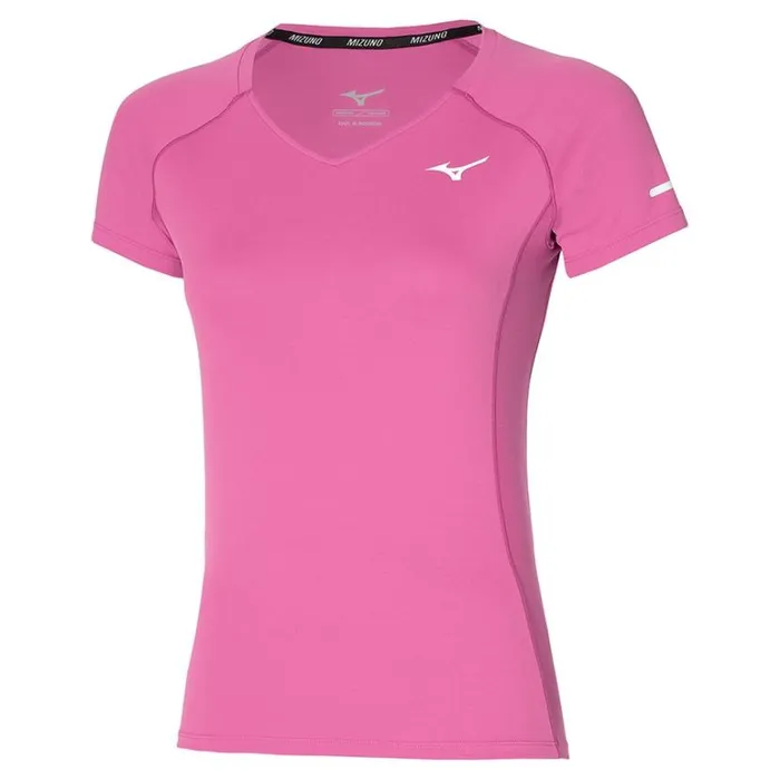 Mizuno Alpha Sun Protect Tee Wild Orchid Women Tops