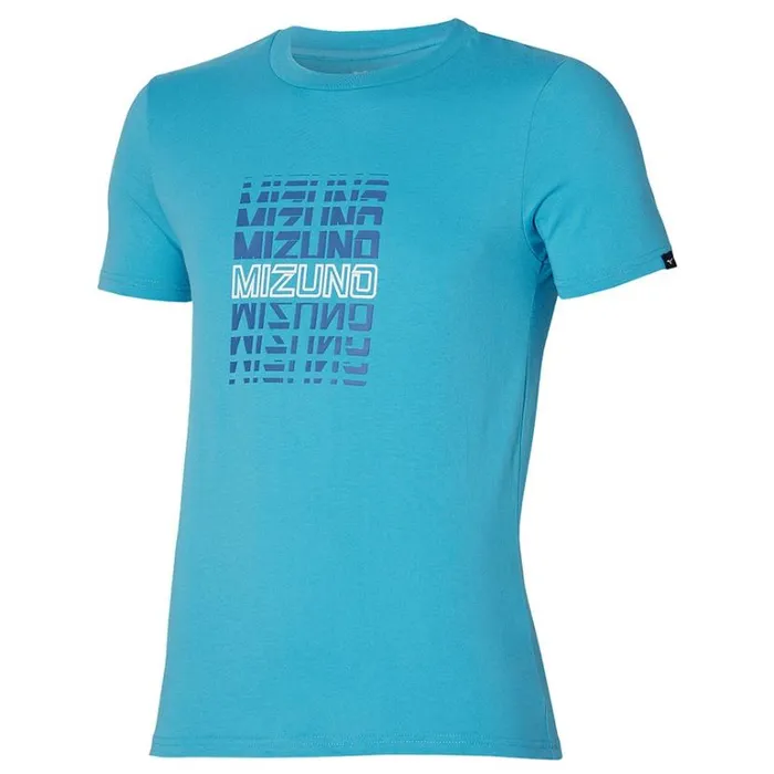 Mizuno Athletics Mizuno Tee Maui Blue Men Athleticwear