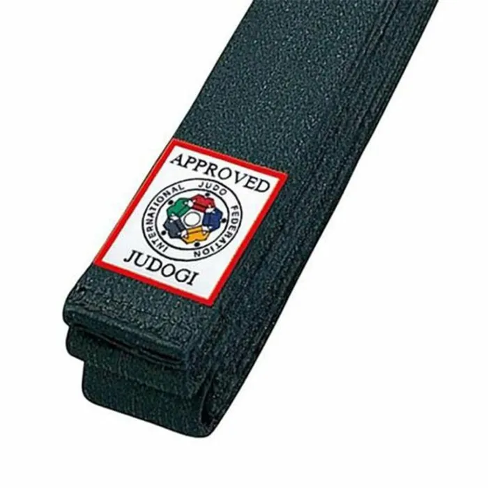 Mizuno Black Belt Japan IJF Black MenWomen Judo Belts Mizuno Black Belt Japan IJF Black MenWomen Judo Belts