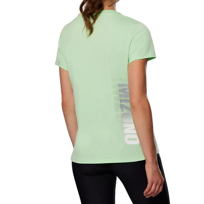 Mizuno Mizuno TEE Patina Green Women Athleticwear Mizuno Mizuno TEE Patina Green Women Athleticwear