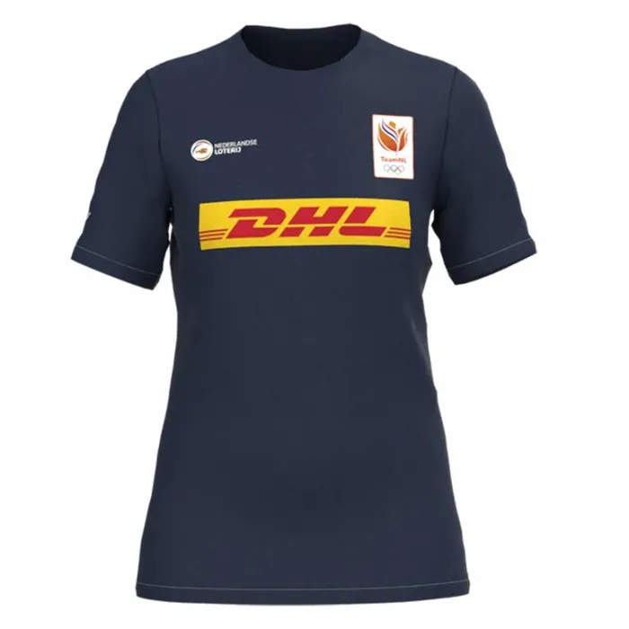 Mizuno Nevobo TeamNL Tshirt Women Navy Women Tops
