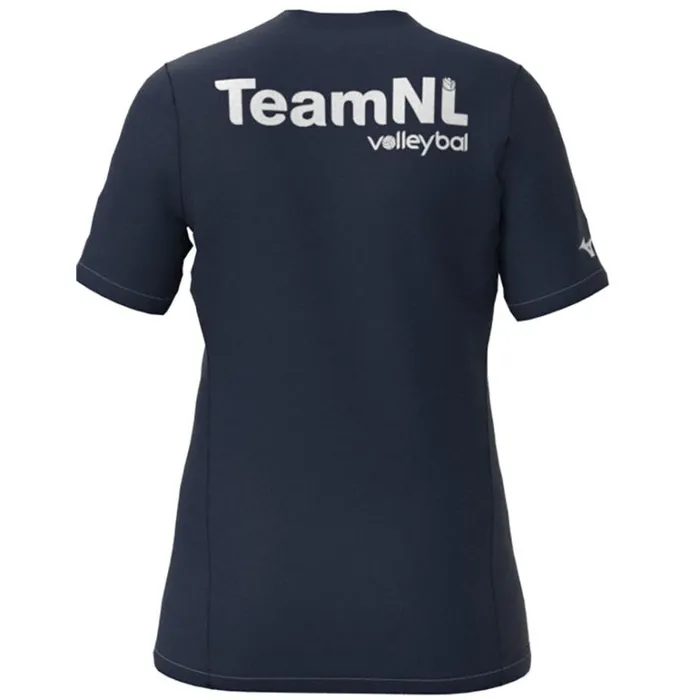 Mizuno Nevobo TeamNL Tshirt Women Navy Women Tops Mizuno Nevobo TeamNL Tshirt Women Navy Women Tops