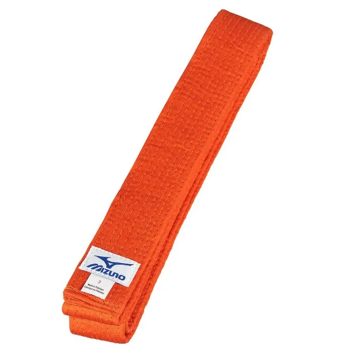 Mizuno OBI PKT Belt Orange Orange MenWomen Judo Belts