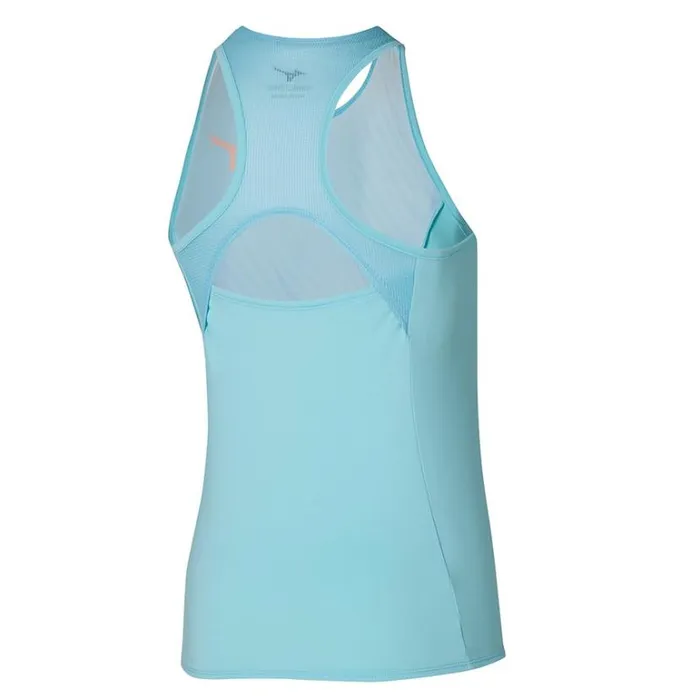 Mizuno Printed Tank Tanager Turquoise Women Tops Mizuno Printed Tank Tanager Turquoise Women Tops