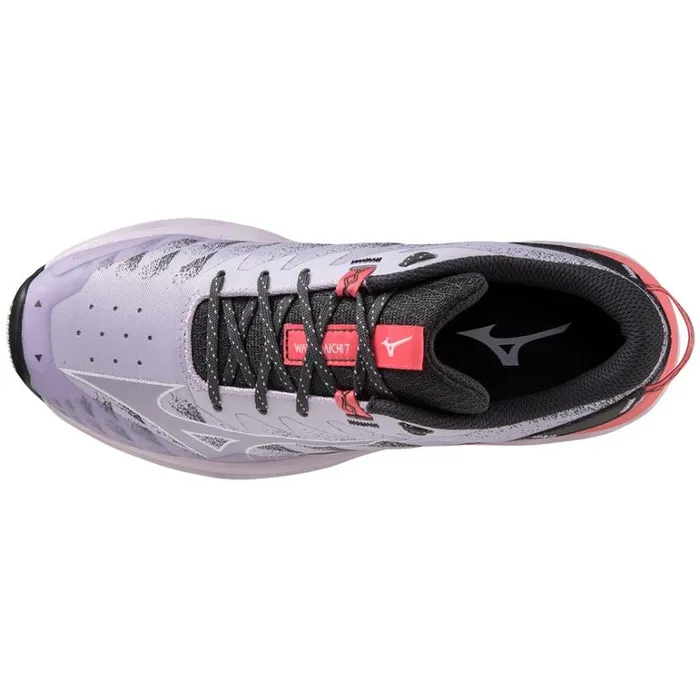 Mizuno WAVE DAICHI 7 Pastel Lilacwisteriasun Kissed Coral Women Trail Running Mizuno WAVE DAICHI 7 Pastel Lilacwisteriasun Kissed Coral Women Trail Running