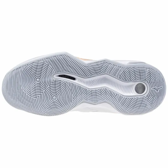 Mizuno WAVE DIMENSION MID Whitepeachparfaithalogenblue Women Volleyball Mizuno WAVE DIMENSION MID Whitepeachparfaithalogenblue Women Volleyball